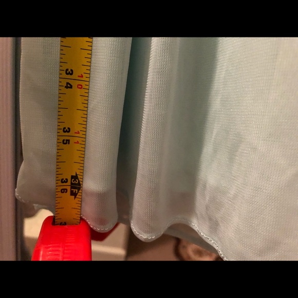 David’s Bridal Bridesmaid Dress w/ Cowl Back MINT - Picture 5 of 8